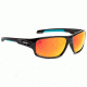 NFL Catch Miami Dolphins Single Vision Prescription Sunglasses, Glossy Black Frame, 622586T17SV