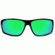 NFL Catch New York Jets Single Vision Prescription Sunglasses, Glossy Black Frame, 622586T22SV