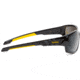 NFL Catch Pittsburgh Steelers Single Vision Prescription Sunglasses, Glossy Black Frame, 622586T25SV