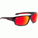 NFL Catch San Francisco 49ers Single Vision Prescription Sunglasses, Glossy Black Frame, 622586T27SV