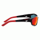 NFL Lateral Arizona Cardinals Bifocal Prescription Sunglasses, Matte Black Frame, 619462A01BI