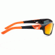 NFL Lateral Denver Broncos Bifocal Prescription Sunglasses, Matte Black Frame, 619462A10BI