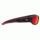 NFL Zone Arizona Cardinals Single Vision Prescription Sunglasses, Matte Black Frame, 655975T01SV