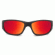 NFL Zone Atlanta Falcons Single Vision Prescription Sunglasses, Matte Black Frame, 655975T02SV