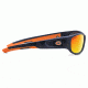 NFL Zone Chicago Bears Single Vision Prescription Sunglasses, Matte Dark Blue Frame, 655975T06SV