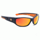 NFL Zone Chicago Bears Single Vision Prescription Sunglasses, Matte Dark Blue Frame, 655975T06SV
