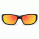 NFL Zone Cincinnati Bengals Single Vision Prescription Sunglasses, Matte Black Frame, 655975T07SV