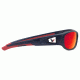 NFL Zone Houston Texans Single Vision Prescription Sunglasses, Matte Dark Blue Frame, 655975T13SV