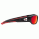 NFL Zone Kansas City Chiefs Single Vision Prescription Sunglasses, Matte Black Frame, 655975T16SV