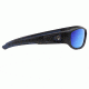 NFL Zone Los Angeles Rams Single Vision Prescription Sunglasses, Matte Black Frame, 655975T29SV