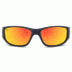 NFL Zone Miami Dolphins Single Vision Prescription Sunglasses, Matte Dark Blue Frame, 655975T17SV