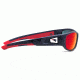 NFL Zone New England Patriots Single Vision Prescription Sunglasses, Matte Dark Blue Frame, 655975T19SV