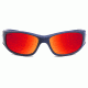 NFL Zone New England Patriots Single Vision Prescription Sunglasses, Matte Dark Blue Frame, 655975T19SV
