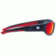 NFL Zone New York Giants Single Vision Prescription Sunglasses, Matte Dark Blue Frame, 655975T21SV