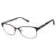 Nicole Miller Callie Eyeglass Frames - Frame MATTE EGGPLANT, Size 49/15mm NMCALLIE01