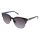 Nicole Miller Sylvan Single Vision Prescription Sunglasses NMSYLVAN03 - Frame Color Blue Tortoise