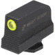 Night Fision Holosun EPS Carry Adapter Plate, Glock Mos + Tritium Ylw Front Sight Combo, Black, GLK-OPBS-EPSC-43X-YGZX