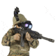 Night Optics Sentry 14 1x Gen 3 Gated + Manual Gain Night Vision Mono-goggle (Filmless) NG-P14-F3G