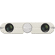 Nikon CF 4x10mm Roof Prism Binoculars, Ivory White, 16841