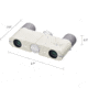 Nikon CF 4x10mm Roof Prism Binoculars, Ivory White, 16841