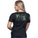 Nine Line Apparel 1776 Women's V-neck T-shirt Grey Small