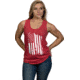 Nine Line Apparel America Women's Tank Red Large