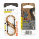 Nite Ize S-Biner SlideLock Aluminum, #3, Coyote LSBA3-29BG-R6