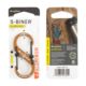 Nite Ize S-Biner SlideLock Aluminum, #3, Coyote, LSBA3-29BG-R6