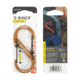 Nite Ize S-Biner SlideLock Aluminum, #4, Coyote LSBA4-29BG-R6