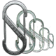 Nite Ize S-Biner Versatile Carry Biner - Size 1 - 2 Pack - Stainless SB1-2PK-11