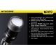Nitecore 25mm Filter, MH1A, MH2A, MH1C, White, 6952506490523