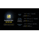 Nitecore MH25 Pro UHi40 LED Rechargeable Flashlight, 3300 Lumens, Black, FL-NITE-MH25PRO