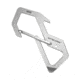Nitecore NSH10 Titanium Carabiner Multi-Tool, Silver, 6952506493692