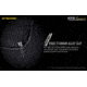 Nitecore NTP30 Titanium Bidirectional Bolt Action Tactical Pen, Silver, 6952506492879