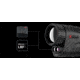 NOCPIX LUMI LRF H35R 2.5-20x35mm Thermal Monocular, 50 Hz, 640x512, Black, LUMIH35R