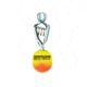 Northland Fishing Tackle Hot-Spot Depth Finder, Chart/Orange, 3/4 oz, NL-HS2-108
