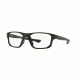 Oakley CROSSLINK FIT OX8136M Eyeglass Frames 813601-53 - Satin Black Frame, Clear Lenses