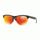 Oakley FROGSKINS LITE OO9374 Progressive Prescription Sunglasses OO9374-937404-63 - Lens Diameter 63 mm, Frame Color Matte Black