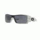 Oakley OIL RIG OO9081 Progressive Prescription Sunglasses OO9081-03-461-28 - Lens Diameter 128 mm, Lens Diameter 28 mm, Frame Color White W/ Text Print Paint