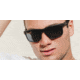 Oakley OO9102 Holbrook Sunglasses, Matte Black Frame, Prizm Black Polarized Lenses, OO9102-9102D6-55