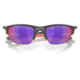 Oakley OO9153 Half Jacket 2.0 A Sunglasses - Mens, Matte Dark Grey Frame, Prizm Road Lens, Asian Fit, 62, OO9153-915328-62