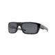 Oakley OO9367 Drop Point Sunglasses, Matte Black Frame, Grey Lenses, 936701-60