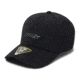 Oakley SI 6 Panel Stretch Metallic Hat - Mens, Blackout, Small/Medium, 912209-02E-S/M