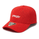 Oakley SI 6 Panel Stretch Metallic Hat - Mens, High Risk Red, Large/Extra Large, 912209-43A-L/XL