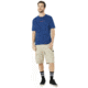 Oakley SI Geometric Sleeve Polodetail Short Sleeve - Mens, Dark Blue, Extra Large, 434372-609-XL