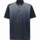 Oakley SI Polo Shirt Short Sleeve Striped Ellipse - Mens, Blackout, Extra Large, 434229-02E-XL