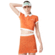 Oakley Terry Short Sleeve Polo Tnp - Womens, Dark Orange, Large, 532373-71E-L