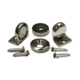 ObeCo 1/2in.Angle Mount Magnet Cup And Strike Plate Set Of 2, OBPR-DM-AM-1/2