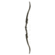 October Mountain Night Ridge ILF Recurve Bow 60 in. 45 lbs RH, Black OMP1776045