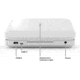 OtterBox Phonesoap 3 Uv Sanitizer/Charger, White/White, 78-80083